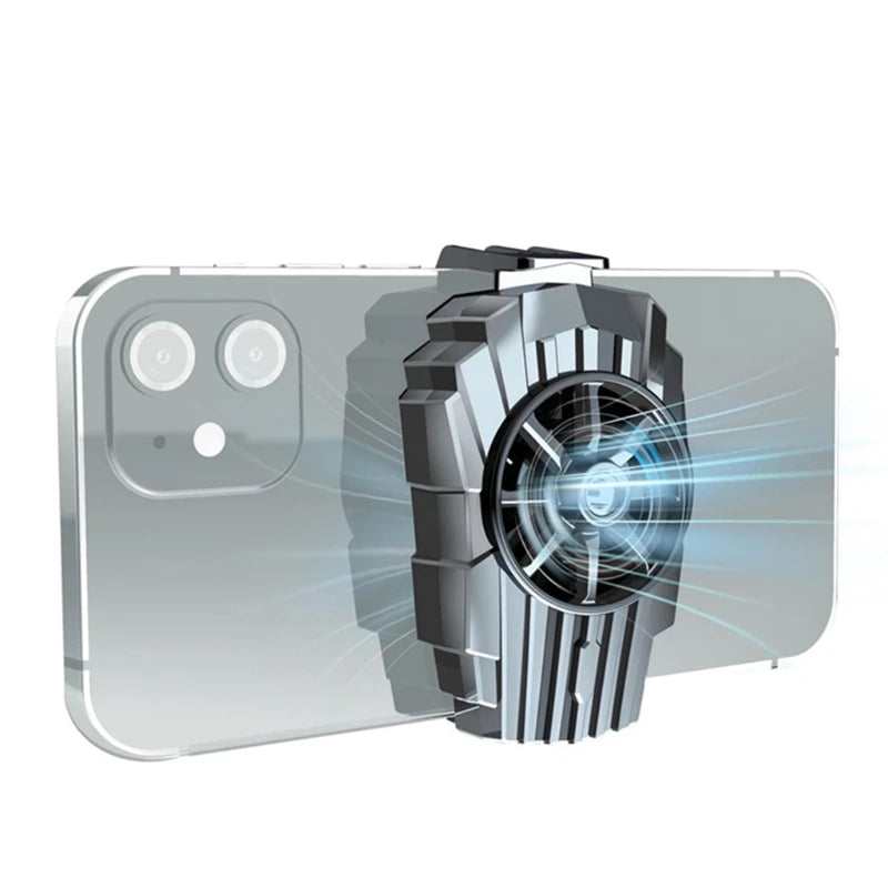 Mini Portable Mobile Phone Cooler Semiconductor Radiator Cooling Fan Silent Bracket for Smartphones