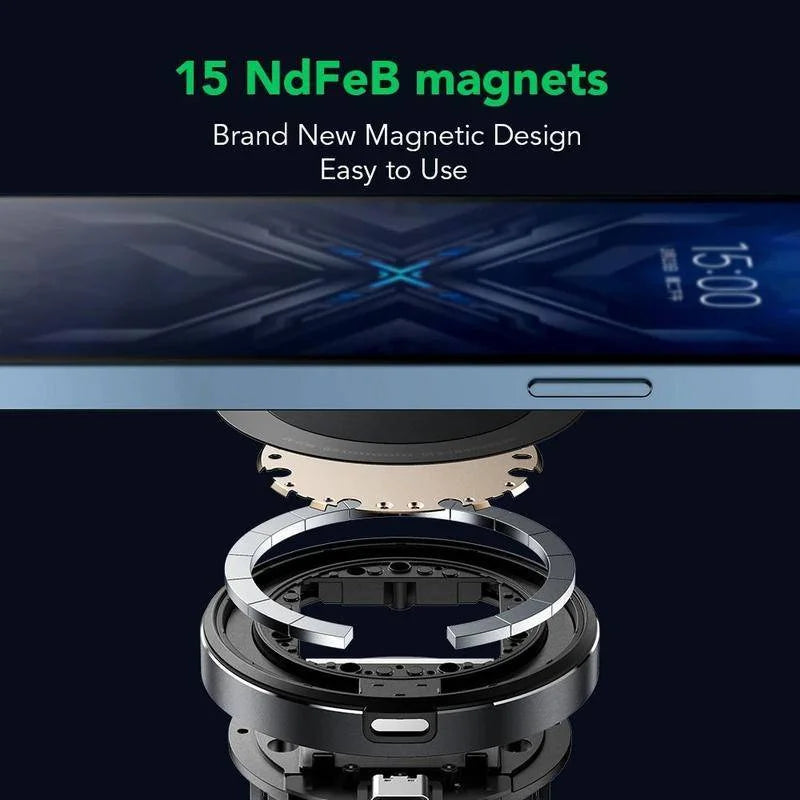 Black Shark MAGNETIC COOLER Ice Cold Back Clip 2 Mobile Cooling Fan Semiconductor cooling radiator