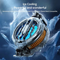 Magnetic Phone Cooler 15W RGB Modes Radiator Cooling For IPhone 15 Pro Android Ipad Genshin Impact Gaming Live Streaming 2 In 1