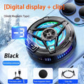 FANGTUOSI Magnetic Phones Cooler Back-Clip 2 in 1 Game Cooler Semiconductor Fast Phone Cooling Fan for IOS Android Phone