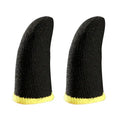 Gaming Finger Sleeves for Mobile Gaming 0.25mm Glass Silver Fiber Seamless Thumb Fingertip Cover Anti-Sweat for PUBG/COD/LOL/ROS