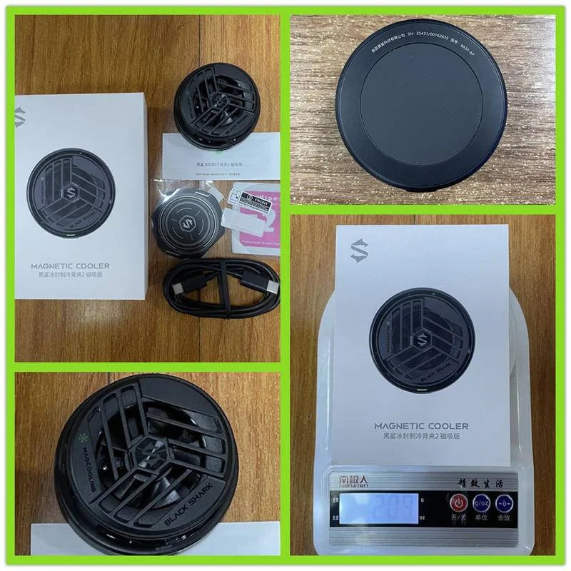 Black Shark MAGNETIC COOLER Ice Cold Back Clip 2 Mobile Cooling Fan Semiconductor cooling radiator