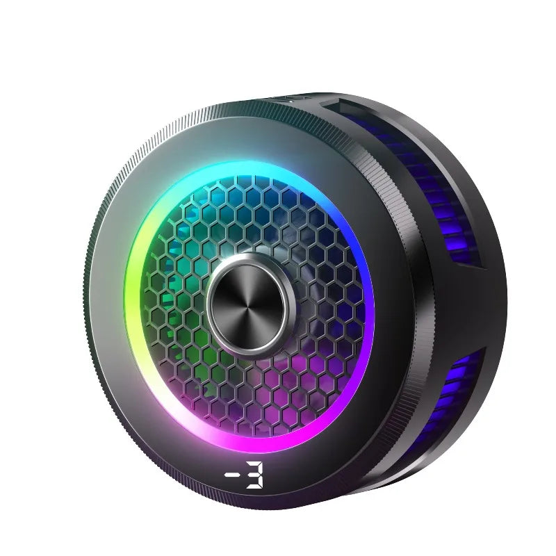 Magnetic & Back-clip Phone Cooler 3 Modes Semiconductor Refrigeration Cooling Phone Radiator for Android Iphone PUBG Game Cooler