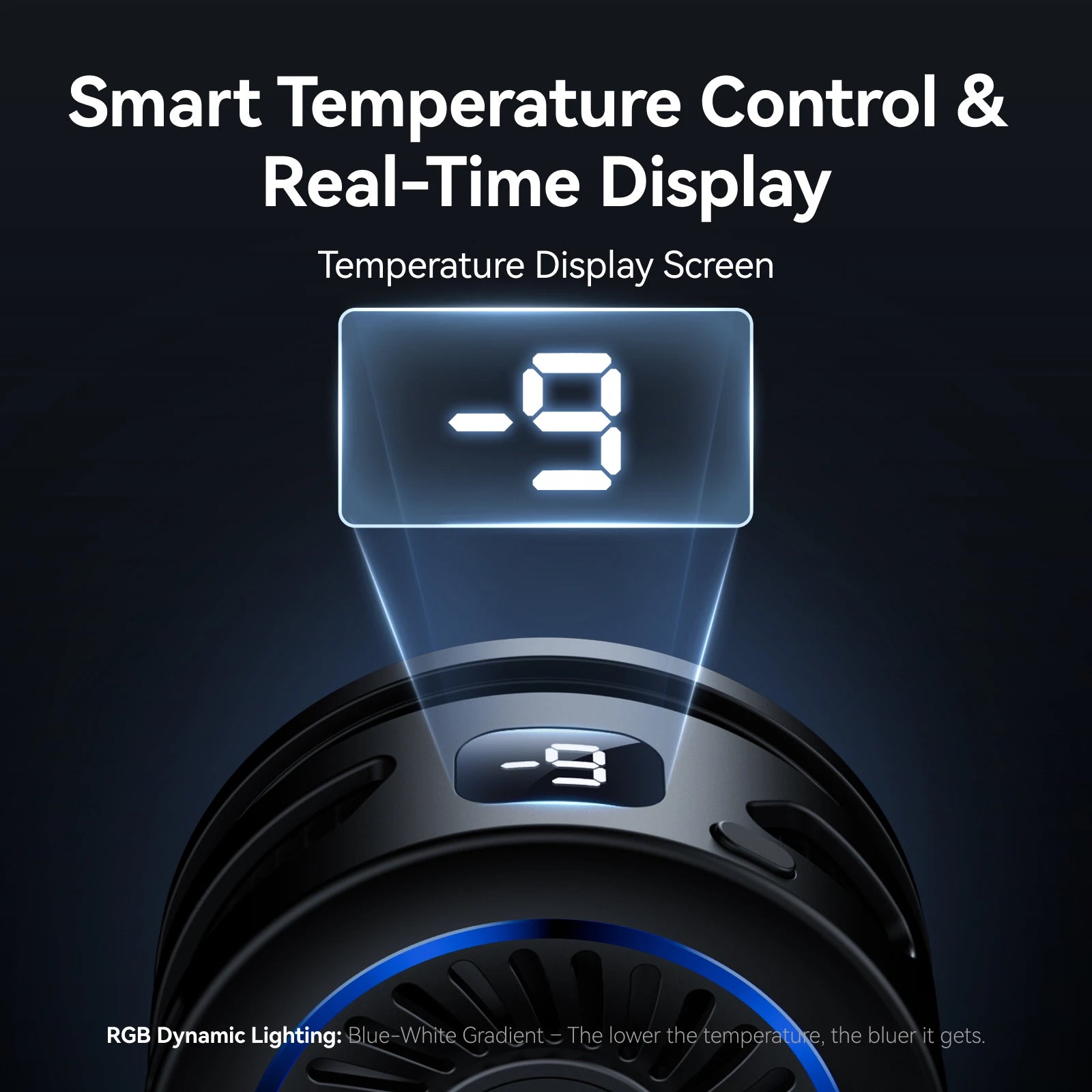 TELESIN Magnetic Mobile Phone Radiator Pro Cooler Fan HeatSink For Mobile phones Tablets Cooler For Live Streaming Gamming