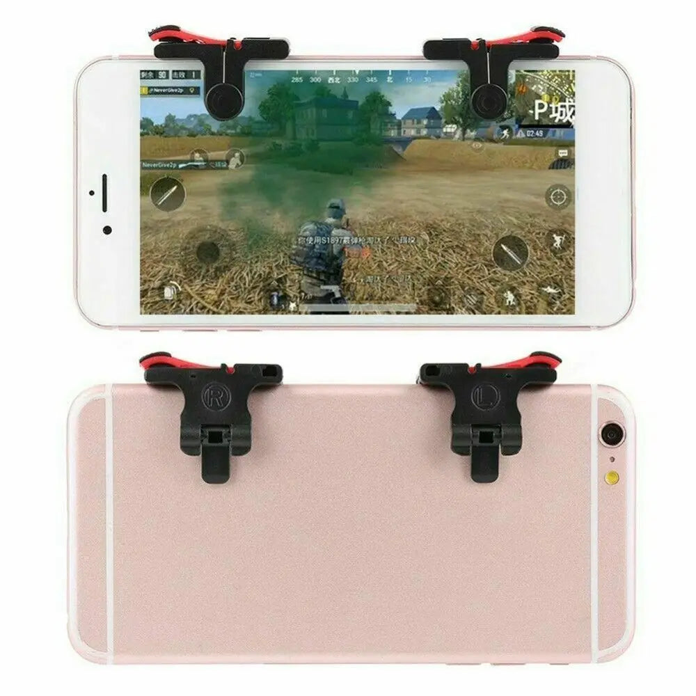 1 Pair New Portable Gaming Trigger Mobile Phone Game PUBG Mobile Controller L1 R1 Trigger For Aiming Fire Button Shooter
