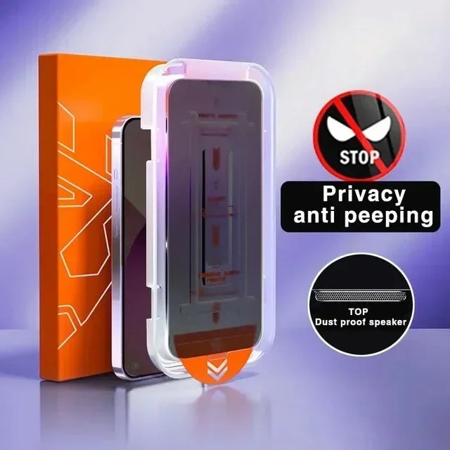 5PCS Privacy Screen Protector Dust Free Installation Protector for iPhone 17 Air 17 Pro Max 16 Pro Max 16Plus Anti-Spy Glass