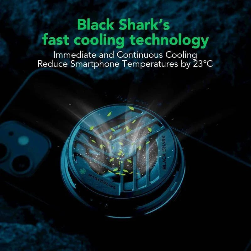 Black Shark MAGNETIC COOLER Ice Cold Back Clip 2 Mobile Cooling Fan Semiconductor cooling radiator