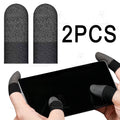 2 PCS Gaming Finger Sleeve Comfortable Breathable Precise Touch Points High Quality Mobile Game Touch Screen Fingertip Glove