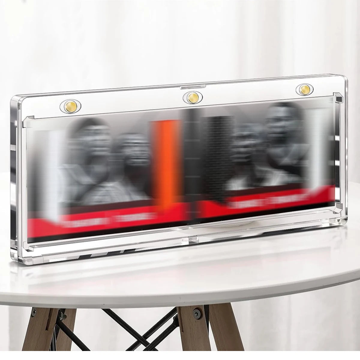2pcs magnetic card holder, suitable for 175 PT brochure, display stand, collection storage