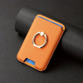Mobile Phone Ring Magnetic Universal Card Holder Built-in N52 Powerful Magnet Ring Hold 3 Cards Solt ID Cards Bank Cards Credit