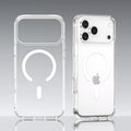 Magnetic For Magsafe Case For iPhone 17 Pro Max Hybrid Hard Cover for iPhone17ProMax iPhone17Pro Clear Shockproof Soft Shell PC