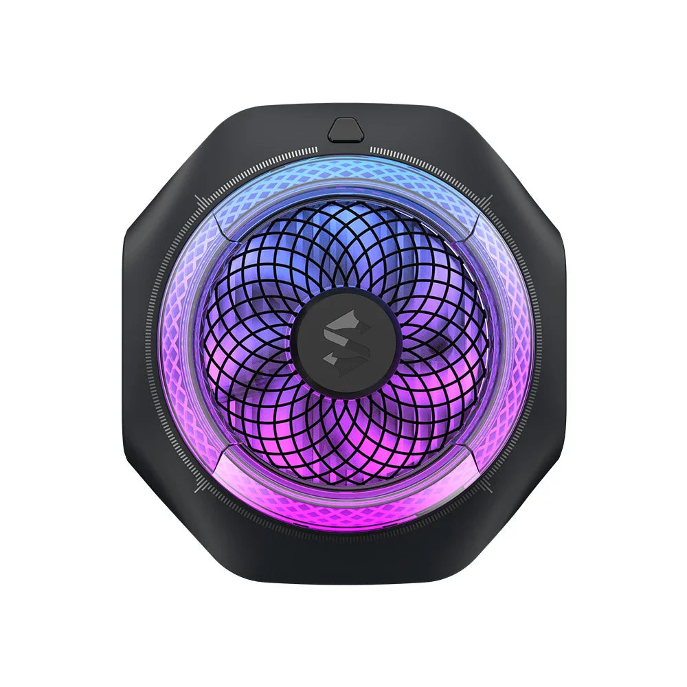 Black Shark Magnetic/Back Clip Phone Cooler 4 Pro Gaming Air Cooler Radiator Cooling Fan Turbo With RGB Light For Android iOS