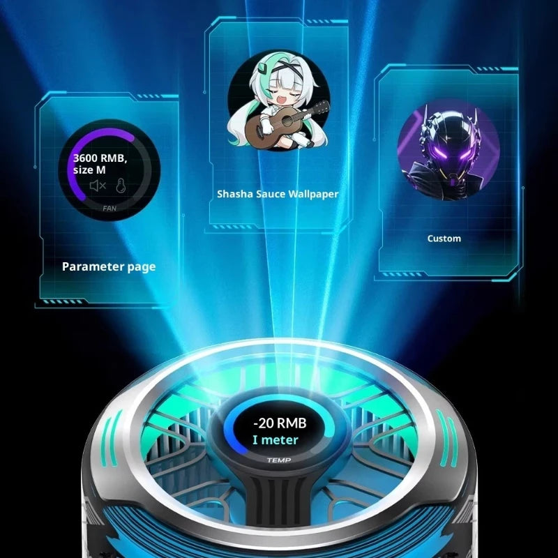 New Black Shark 6 Pro Magnetic Semiconductor Cooling Mobile Phone Gaming Cooling for  iPhone 17 Delta King Gifts
