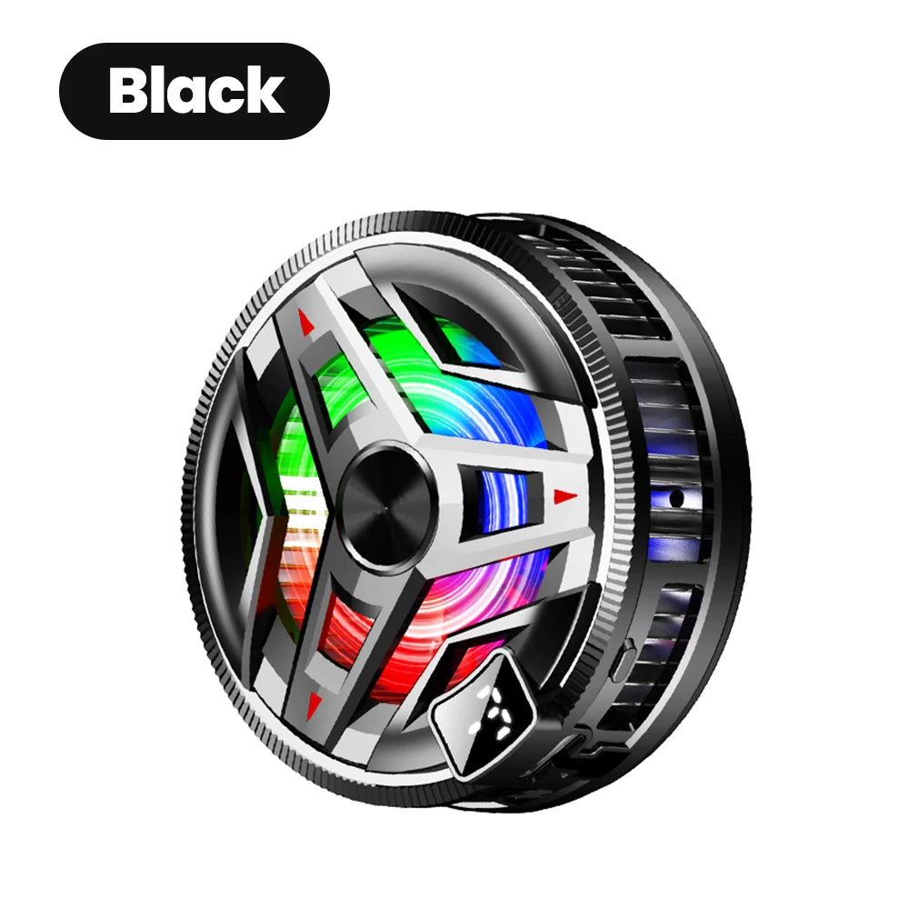 Magnetic Semiconductor Phone Cooler 3 Levels Temperature Control Radiator With RGB Lights Smartphones Universal Accessories