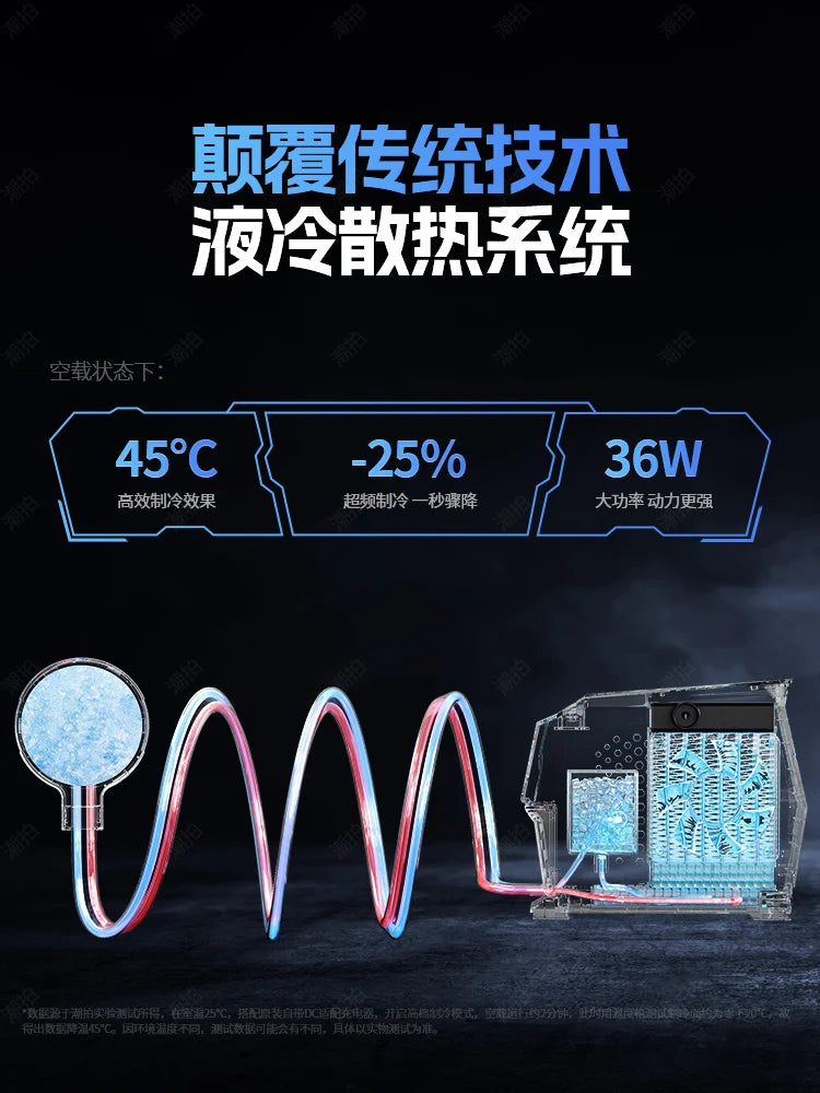 Mobile phone radiator liquid-cooled water-cooled semiconductor 64W cooling e-sports refrigeration