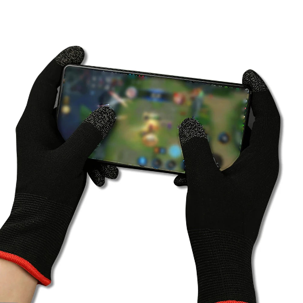 Sensitive Touch Finger Sleeve Game Controller Gaming Finger Gloves Game Finger Cover Fingertip Gloves Gaming Thumb Sleeve