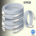 Fast Charging Cable for Iphone 14, 13, 12, 11 Pro Max, XS MAX, XR, X, 8, 7, Plus, 6S Plus/ Quick Charge Cord/ Compact