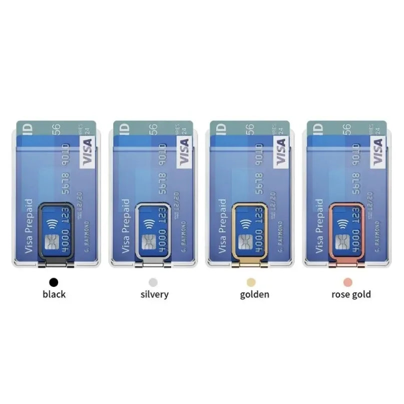 Magnetic Phone Card Holder 2 in 1 Magnetic Card Stand Bank Card Storage For Magsafe iPhone 16 15 14 13 12 Safe Phone Shell Mount