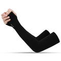 1 Pair Summer Finger Sleeve Ice Cool Wearing High Elastic Elbow Spring Outdoor Riding Fingerless Fishing Custom Ice Silk Sleeve