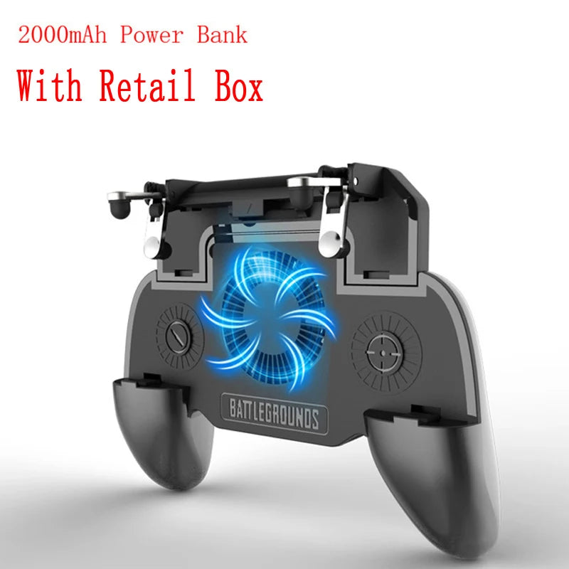 Mobile Pubg Trigger Gamepad Controller For iPhone Android Cell Phone Control Smartphone Free Fire Game Pad Gaming Joystick Mando