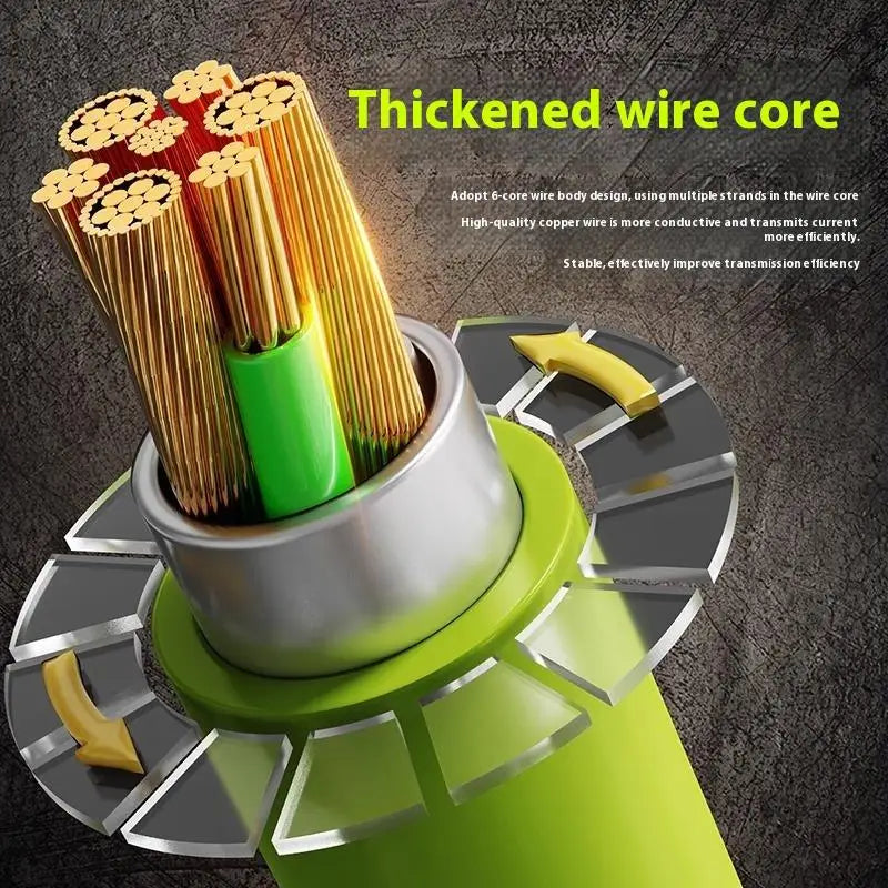 1Pc Fast Charging Cable 240W 1.5m USB Type-C To Type-C Cable With Real-Time Power Display For Mobile Phone Fast Charging Cable