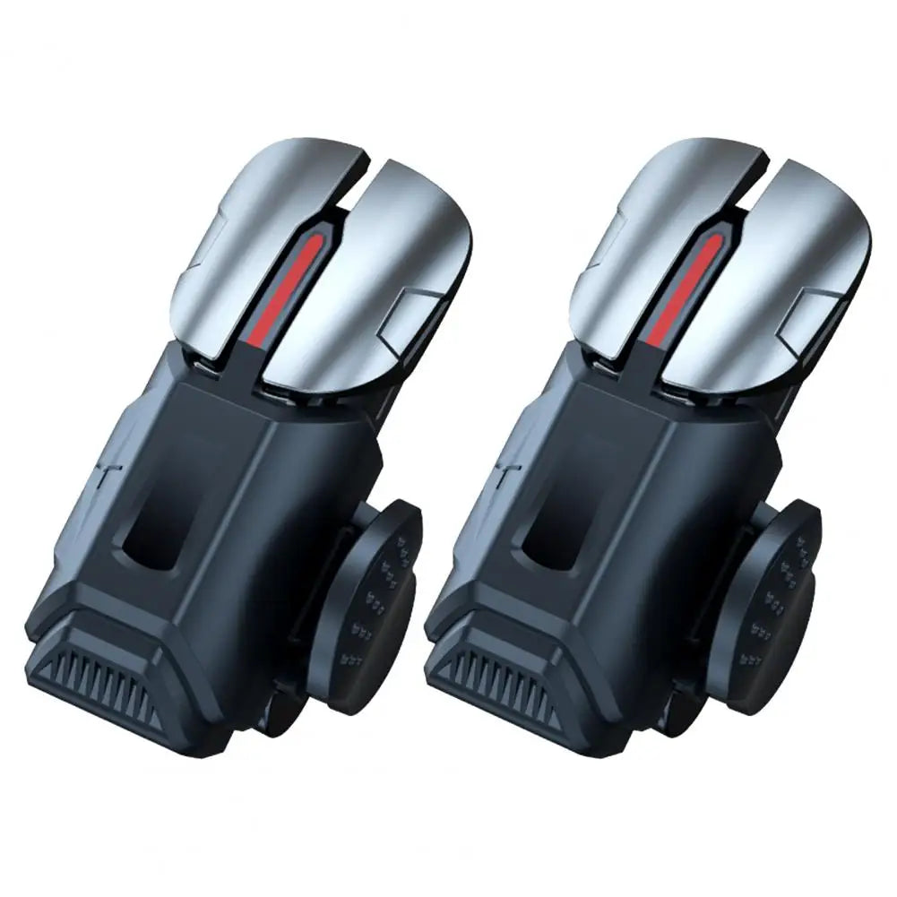 Convenient Mobile Game Triggers Six-finger Linkage Non-slip Game Joysticks Clip Design Mobile Gaming Controller Triggers