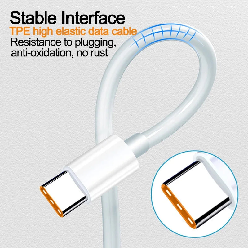 Original Xiaomi 6A 120W USB C-type ultra fast charging cable Xiaomi Mi 13 12 Pro Realme POCO 12 Turbo fast charging data cable