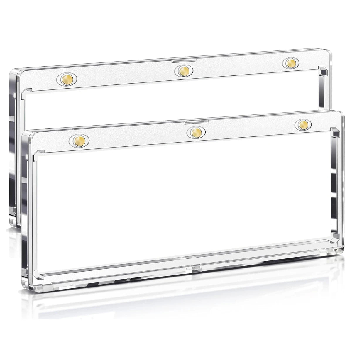 2pcs magnetic card holder, suitable for 175 PT brochure, display stand, collection storage