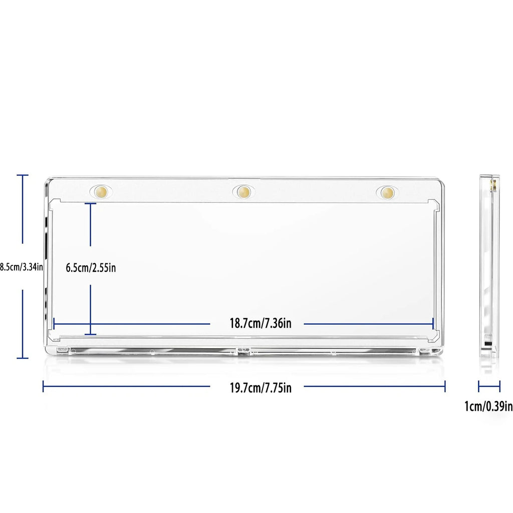 2pcs magnetic card holder, suitable for 175 PT brochure, display stand, collection storage