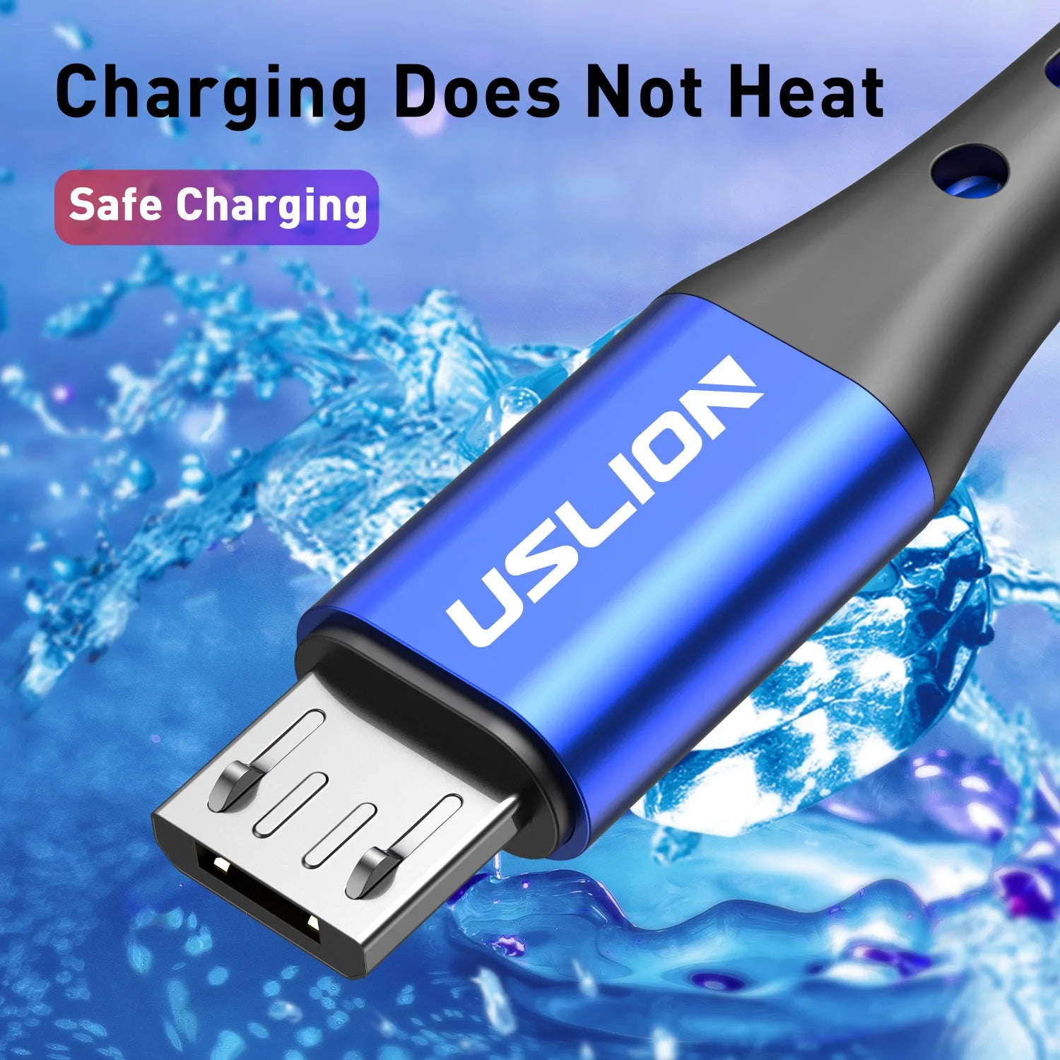 3A 0.5m/1m/2m/3m Fast Charging Data Cable USB to Micro Smart Power off Mobile Phone Charger Accessories for Millet Android