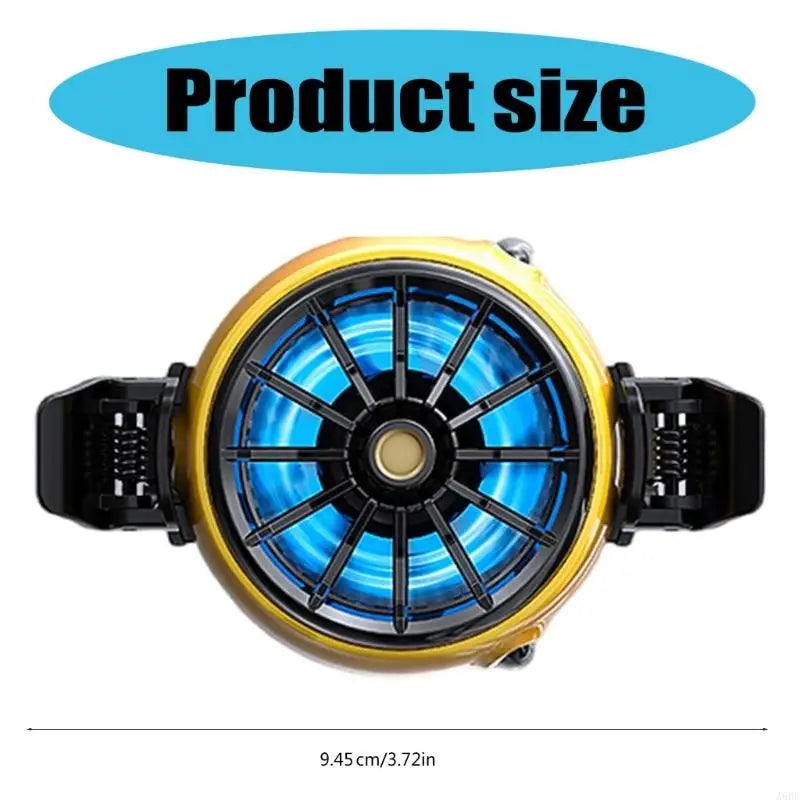 Phone Semiconductor Heatsink Cellphone Coolers ,Cellphone Radiator with LED Light Clip On Smartphone Radiator