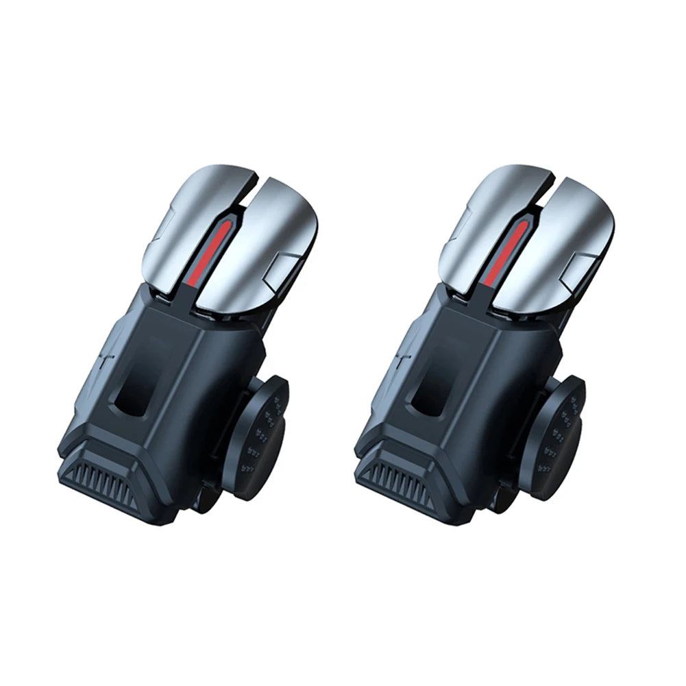 2pcs Mobile Game Trigger For PUBG Phone Gaming 6 Finger Trigger Sensitive Shoot Phone Game Trigger L1R1 Aim Keys Game Controller